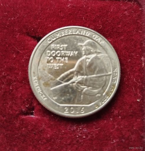 25 центов США  2016 г.