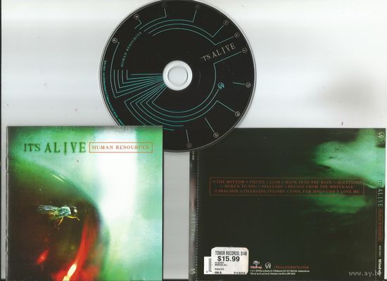 IT'S ALIVE - HUMAN RESOURCES (USA аудио CD 2010)