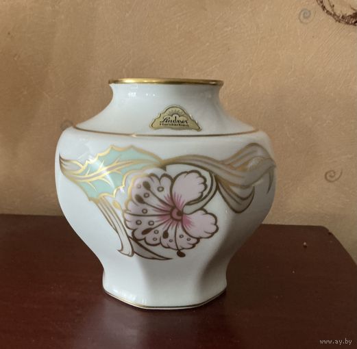 Ваза Цветок Lindner Германия ручная роспись