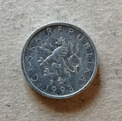 Чехия 10 геллеров 1993 г. (отметка b), KM# 6 ю