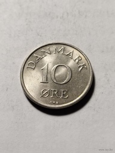 Дания 10 оре 1958
