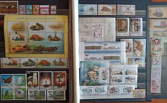 Марки Беларуси 1999, полный чистый годовой комплект, тет - беши, высокий каталог, смотрите фото