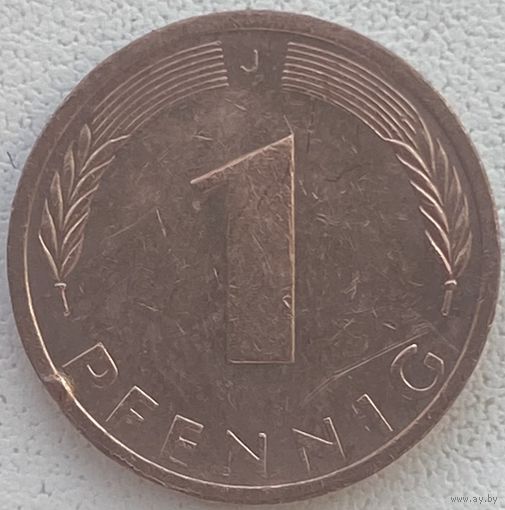Германия 1 пфенниг 1974 г. J