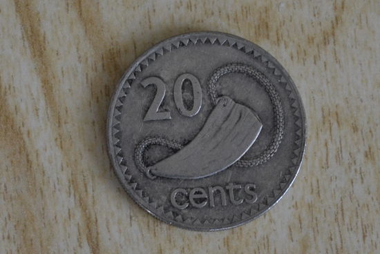 Фиджи 20 центов 1994 с 1 руб