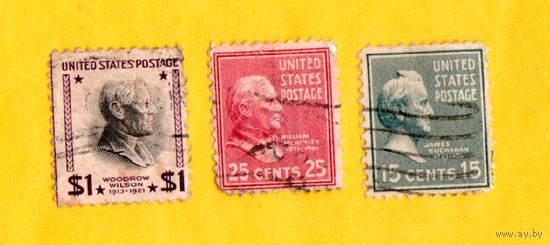 Марки США-1938 -1954 Президентский вопрос