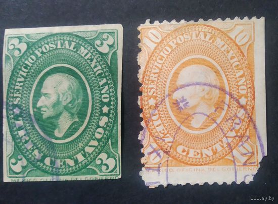 МЕКСИКА\77н\1884-85 стандарт  Мигель Идальго-и-Костилья.