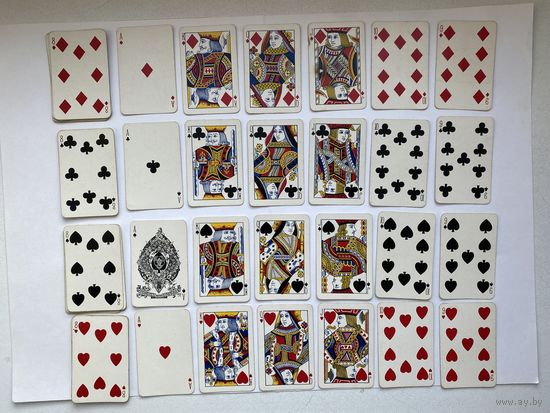 Карты игральные, антикварные, Англия.