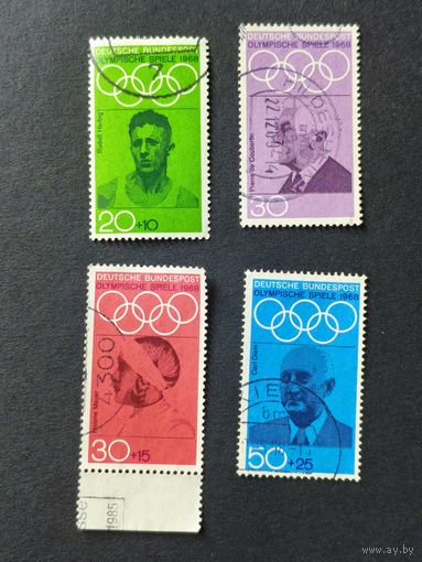 Германия 1968. Летние Олимпийские игры 1968 года в Мехико