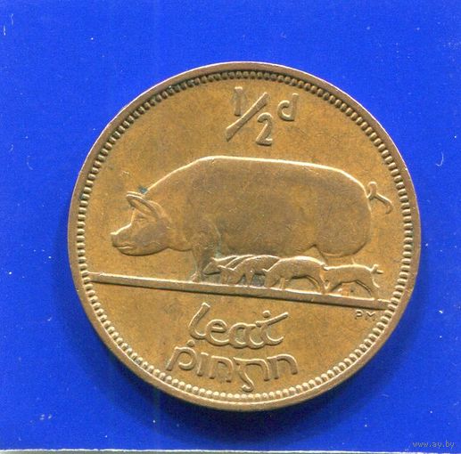 Ирландия 1/2 пенни 1965