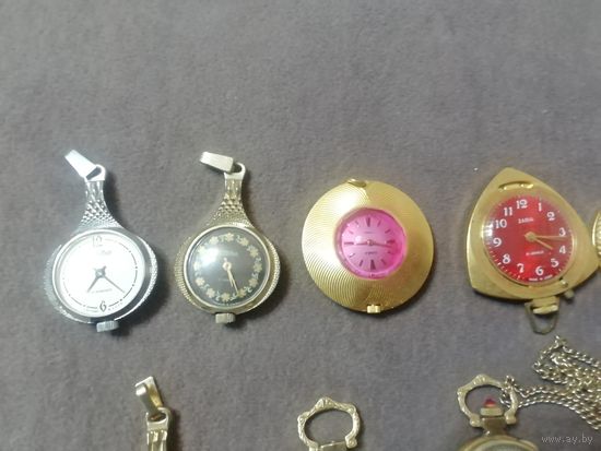 Женские часы кулоны