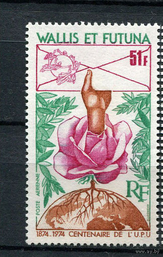 Уоллис и Футуна - 1974 - 100-летие ВПС - [Mi. 258] - полная серия - 1 марка. MNH.
