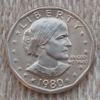 США 1 доллар 1980 года D, UNC. Сьюзен Энтони. Предложи свою цену или обмен!