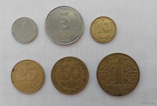 Украина, 6 монет