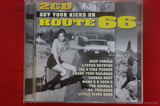 Various - Get Your Kicks On Route 66 (1998, 2xCD)