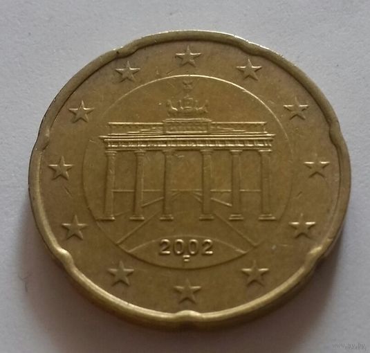 20 евроцентов, Германия 2002 F