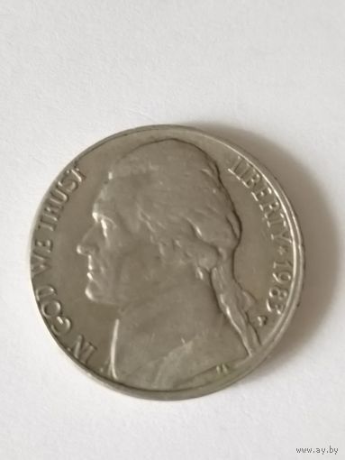 США  1983 5 цент