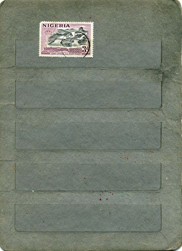 НИГЕРИЯ, 1953,  Река НИГЕР,  МОСТ  1м