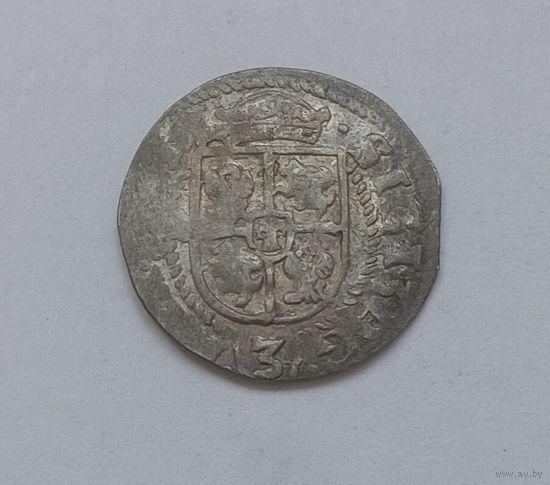 Россып Паўтаракаў!, 1615, Быдгощ. Очень редкий - пунктирная обводка на аверсе, не описан