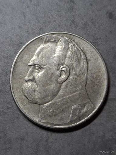 10 злотых 1935 Пислудский
