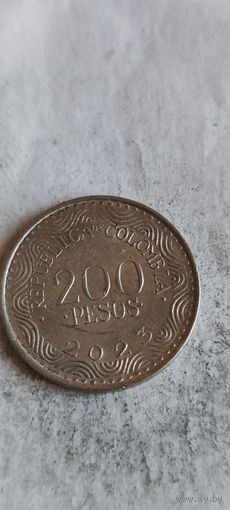 Колумбия 200 песос 2023