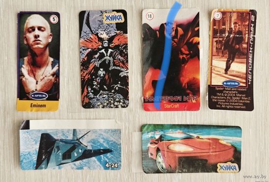 Наклейки от жвачки. Цена за 1шт.