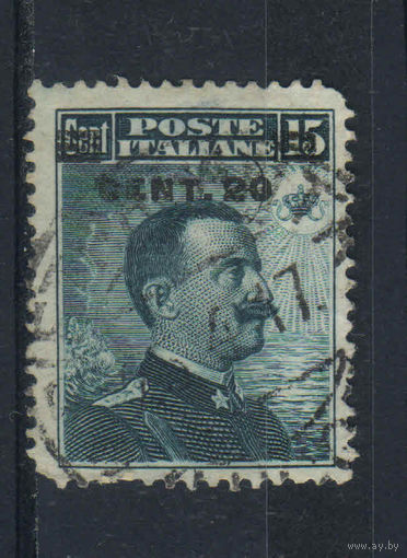 Италия Кор 1916 Виктор Эммануил III Надп Стандарт #124