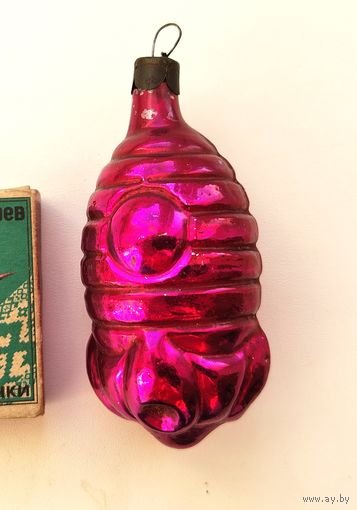 Ёлочная игрушка. Ракета.