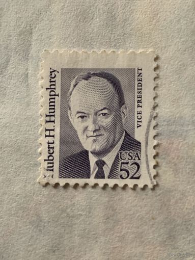 США. Вице-президент Humbert H.Humphrey