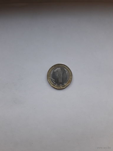 Болгария 1 лев 2002