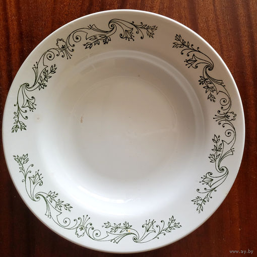 Тарелка, фаянс, Краснодарский ФФЗ "Чайка".