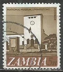 Замбия. Национальный музей. 1968г. Mi#42.