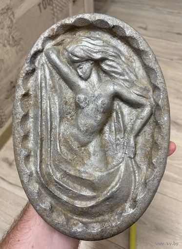 Советское панно на стену из силумина