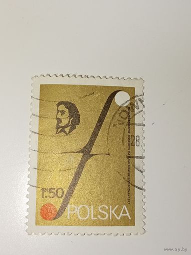 Польша 1977 3-й Международный конкурс скрипачей имени Генрика Венявского в Познани.