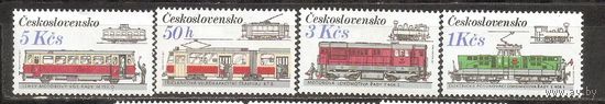 ФФ2 Чехословакия 1986 Локомотивы