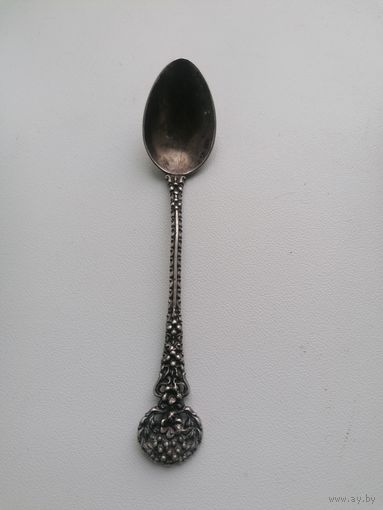Ложка чайная серебро 916 пробы, шикарная работа