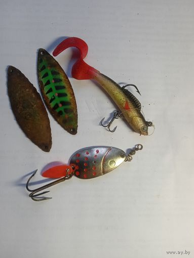 Блесны СССР + воблер