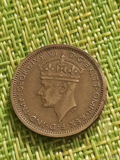 Западная Африка. 6 пенсов. 1945 г