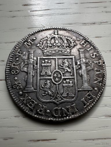 Мексика (Испанская колония). Карл IV. 8 реалов. 1800 год