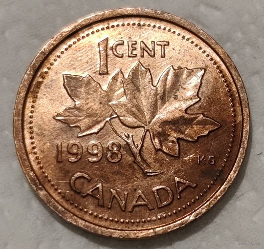 Канада 1 цент, 1998 (14-12-46)