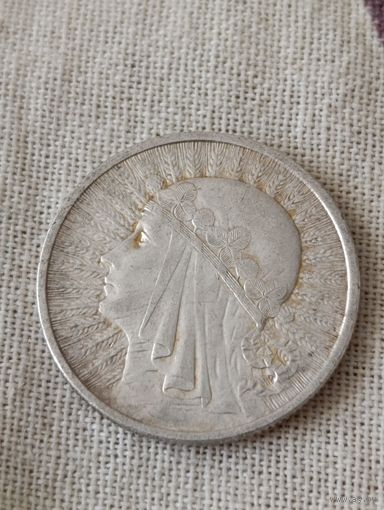 Польша. 2 злотых 1933 года. (9).