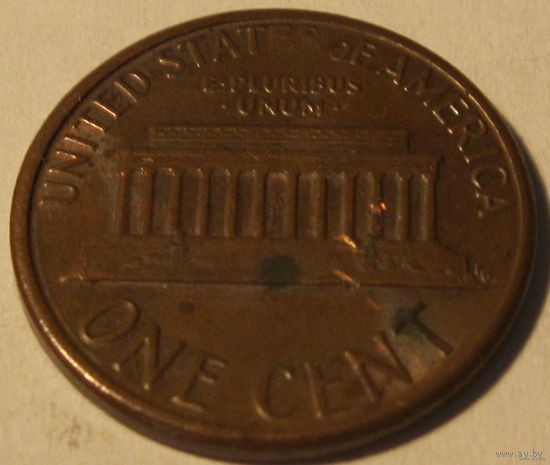 Сша 1 цент 1986