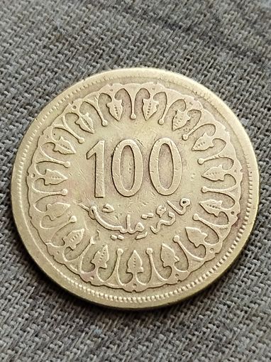 Распродажа - Тунис. 100 миллимов 2018 года.