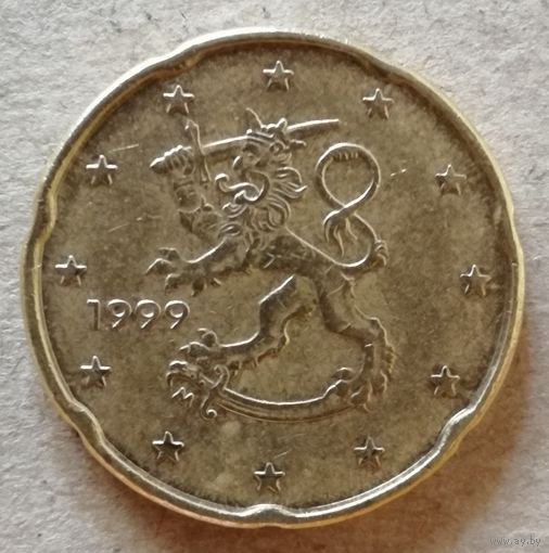 Финляндия 20 евроцентов 1999 г., KM# 102