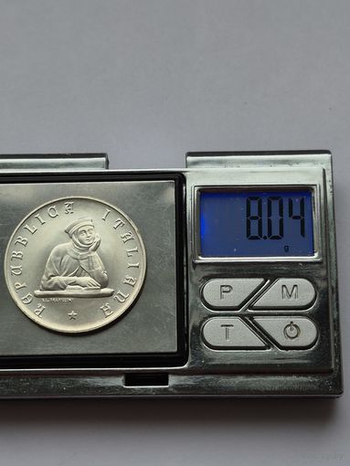 100 лир 1988 года. Италия, Итальянская Республика (1946 - 2001), 900 лет Болонскому университету. Серебро 835. Монета не чищена. H45600.