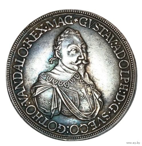 Копия Германия 1 талер 1632 Густав II