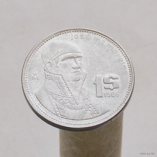 Мексика 1 песо 1986