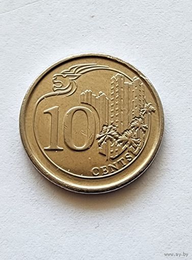 Сингапур 10 центов, 2014