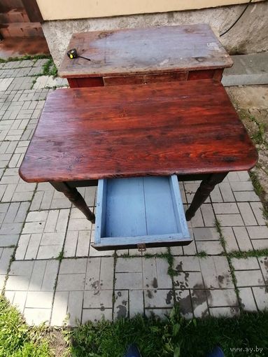 Стол массив дерева нач.20в
