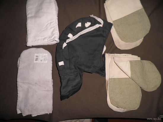 Шлем строительный+6 пар рукавиц (зима и лето).Новое.С рубля