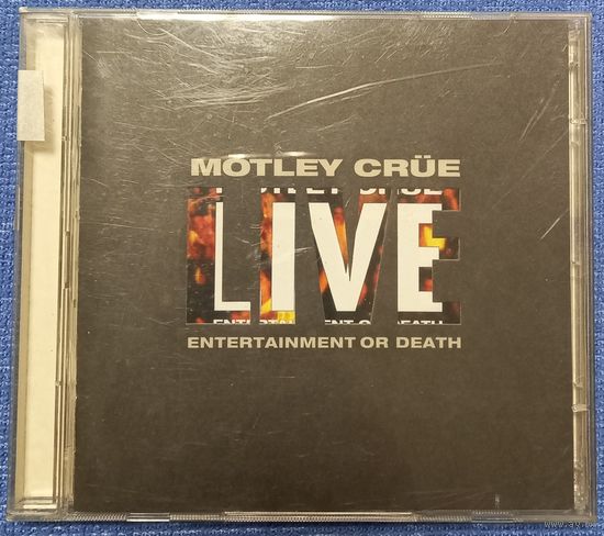 CD,(Japan) Motley Crue – Live: Entertainment Or Death (2CD)